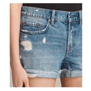 All Saints Denim Shorts